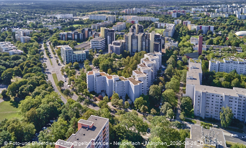 28.08.2020 - Marx-Zentrum, Studentenwohnheim, Wohnanlage Karl-Marx-Ring 52-62, KMR 53-57c Umgebung