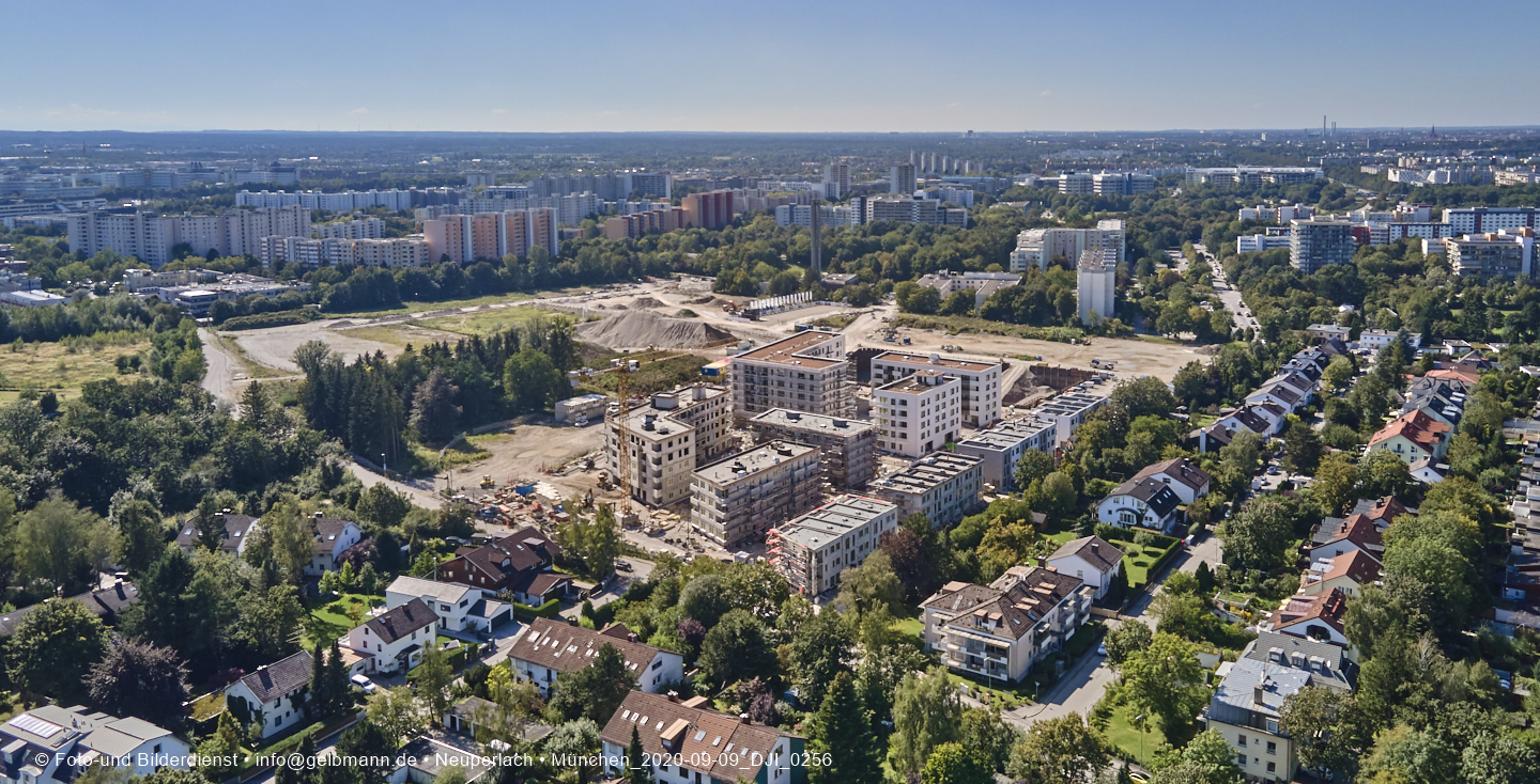 09.09.2020 - Baustelle Alexisqaurtier in Neuperlach