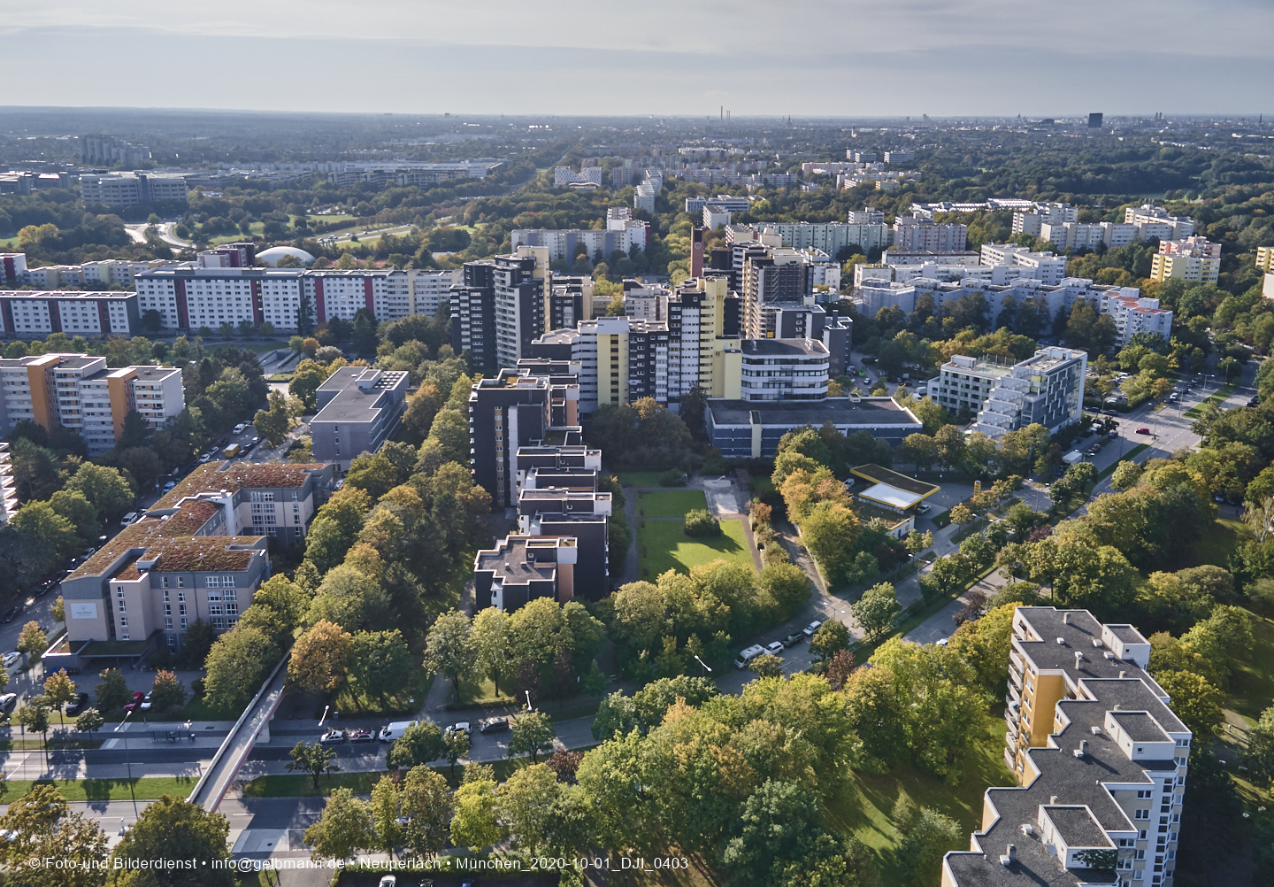 01.01.2020 - Marx-Zentrum und Karl-Marx-Ring 52-62 und Studentenwohnheim in Neuperlach