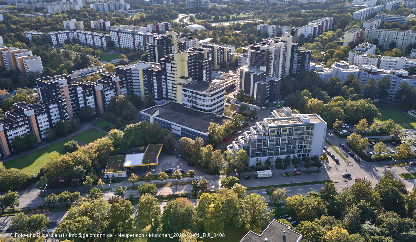 01.01.2020 - Marx-Zentrum und Karl-Marx-Ring 52-62 und Studentenwohnheim in Neuperlach