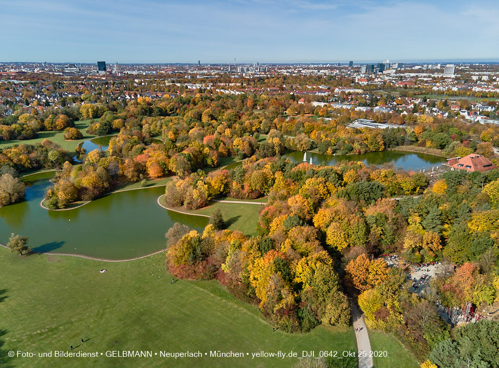 25.10.2020 - Der Ostpark in Neuperlach im Herbst 2020