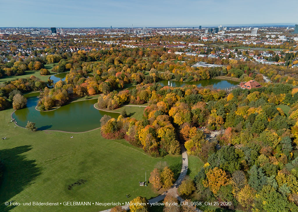 25.10.2020 - Der Ostpark in Neuperlach im Herbst 2020