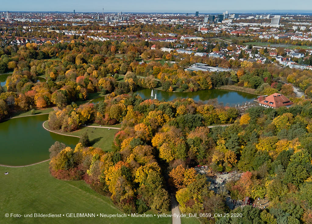 25.10.2020 - Der Ostpark in Neuperlach im Herbst 2020
