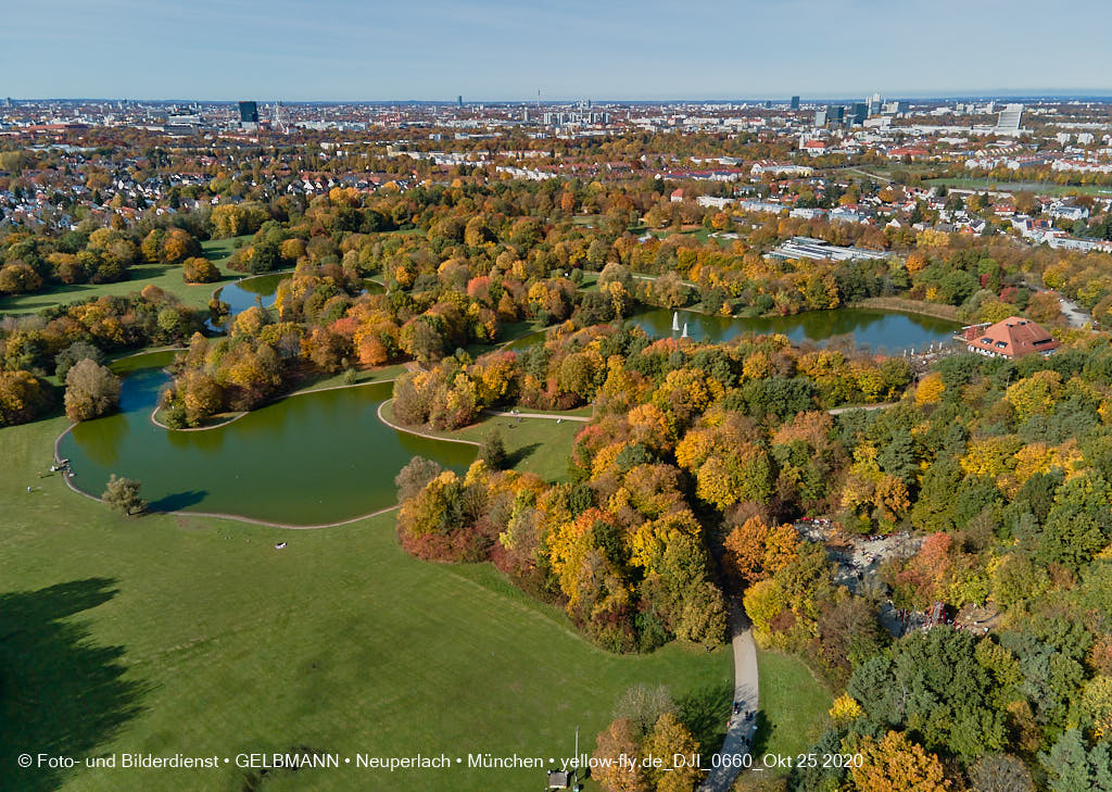25.10.2020 - Der Ostpark in Neuperlach im Herbst 2020