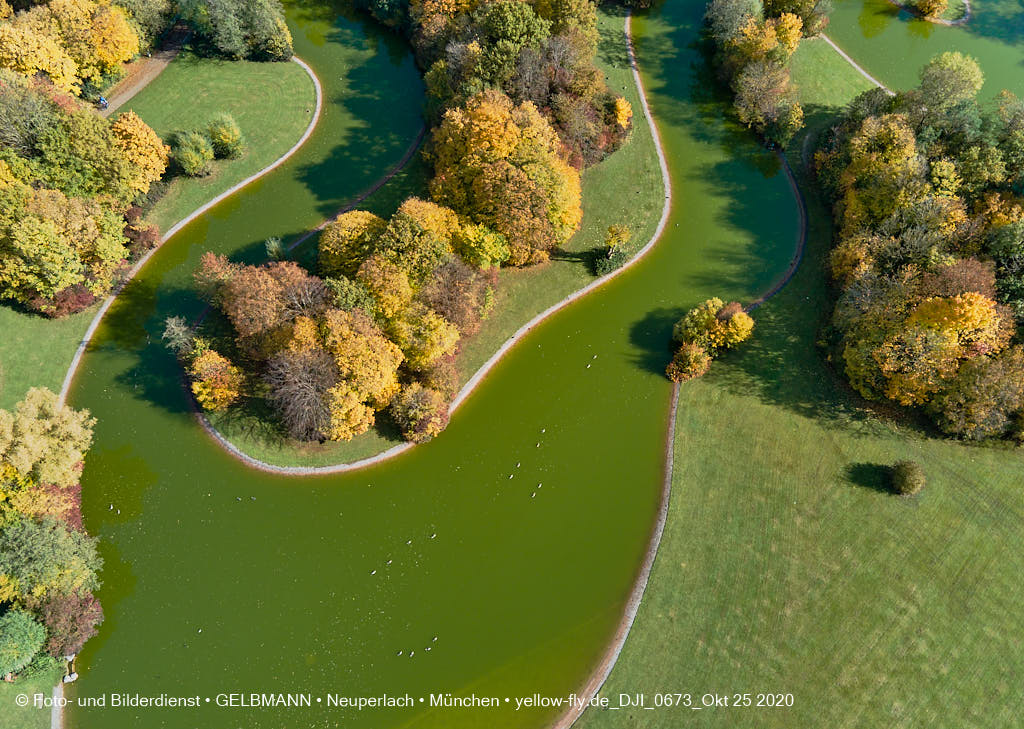 25.10.2020 - Der Ostpark in Neuperlach im Herbst 2020