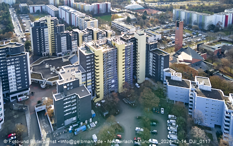 14.12.2020 - Marx-Zentrum und Karl-Marx-Ring 52-62 und Studentenwohnheim in Neuperlach