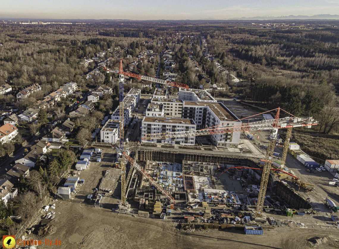 18.12.2020 - Baustelle Alexisquartier in Neuperlach