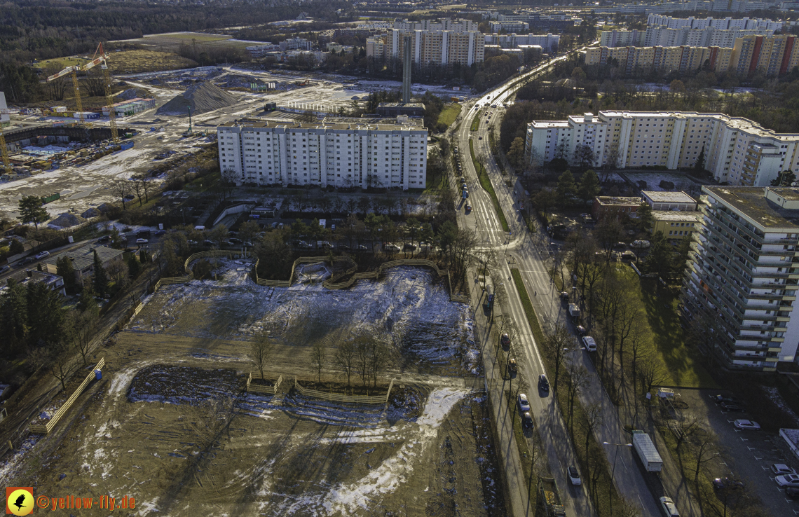 04.02.2021 -Grundschule am Karl-Marx-Ring in Neuperlach