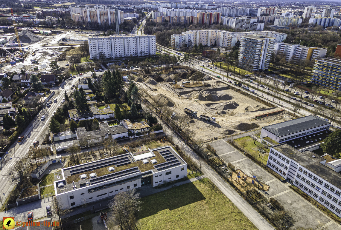 04.02.2021 -Grundschule am Karl-Marx-Ring in Neuperlach