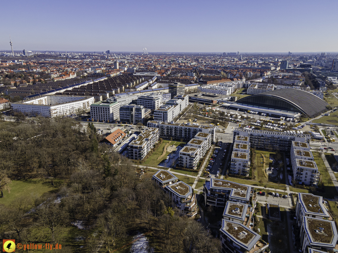 06.03.2021 - Paketposthalle und Hirschgarten