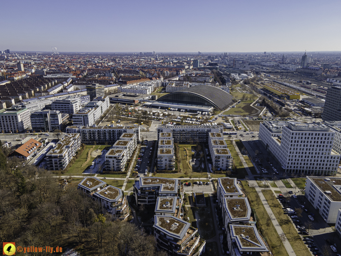 06.03.2021 - Paketposthalle und Hirschgarten