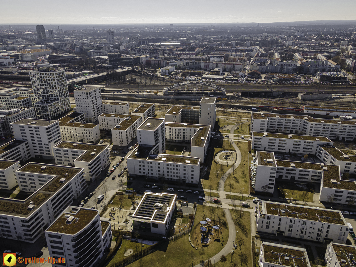 06.03.2021 - Paketposthalle und Hirschgarten