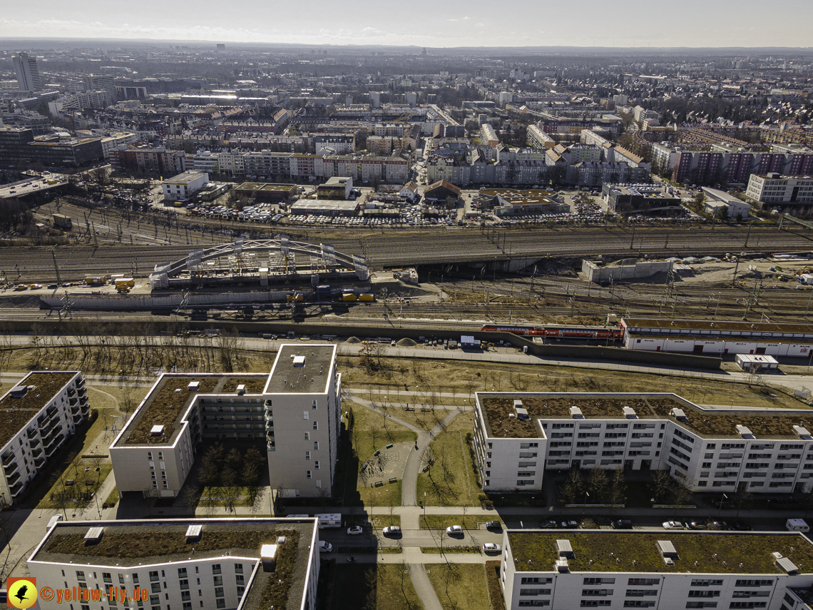 06.03.2021 - Paketposthalle und Hirschgarten