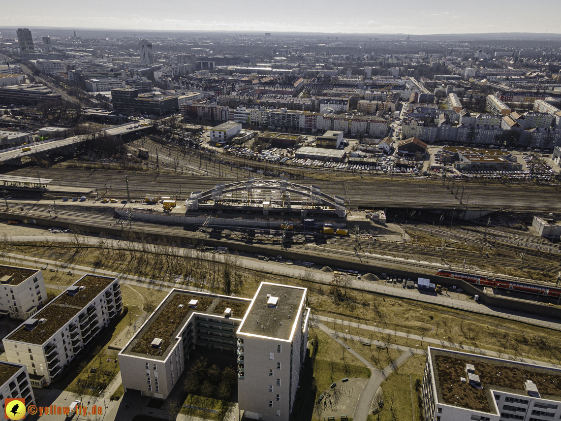 06.03.2021 - Paketposthalle und Hirschgarten