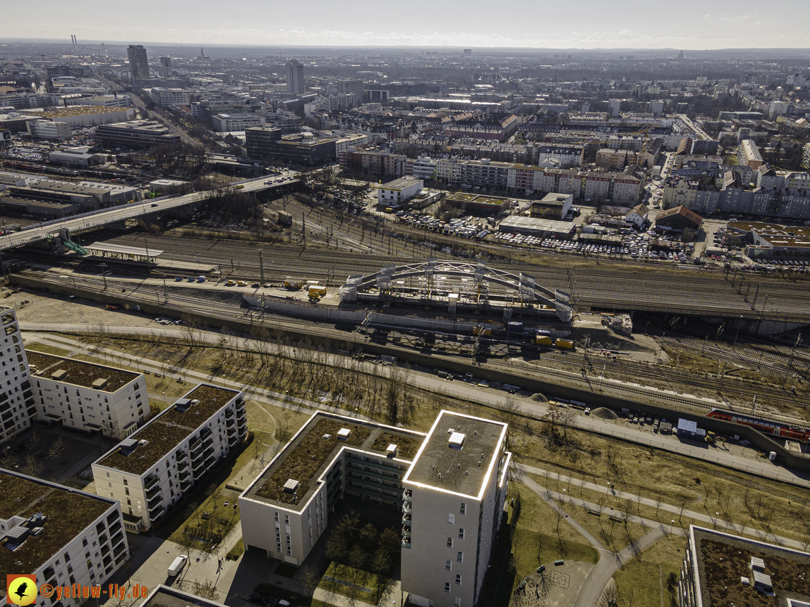 06.03.2021 - Paketposthalle und Hirschgarten