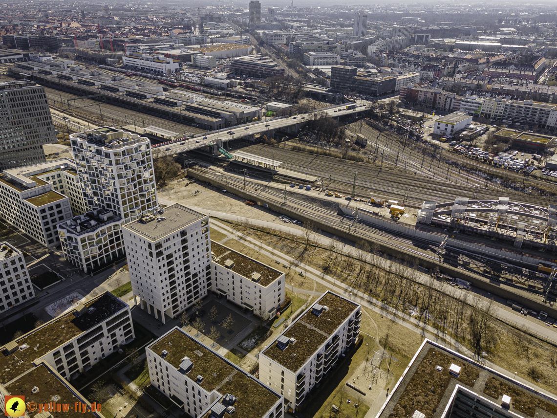 06.03.2021 - Paketposthalle und Hirschgarten
