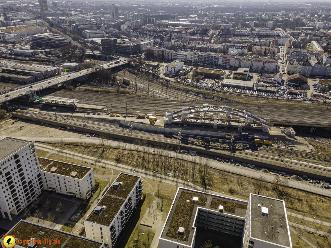 06.03.2021 - Paketposthalle und Hirschgarten