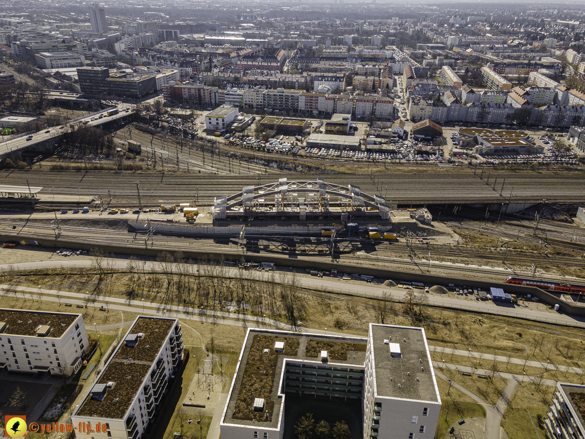 06.03.2021 - Paketposthalle und Hirschgarten