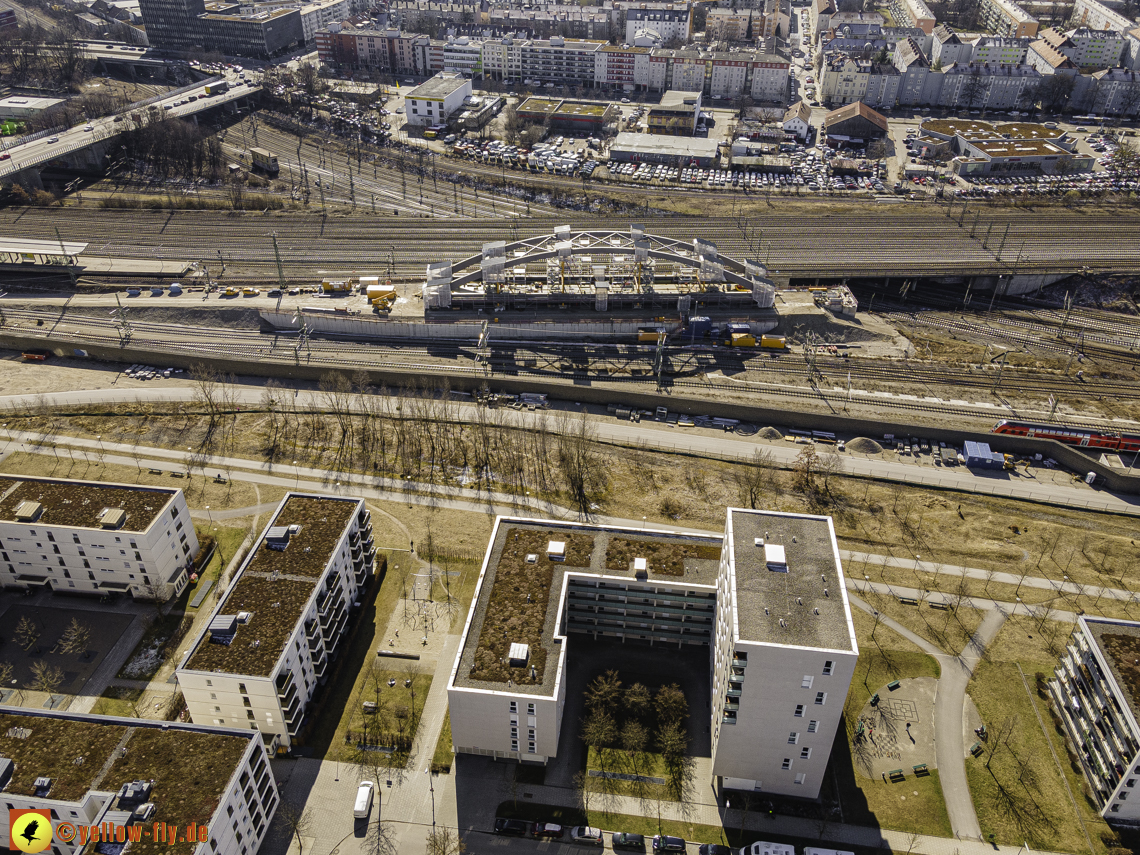 06.03.2021 - Paketposthalle und Hirschgarten