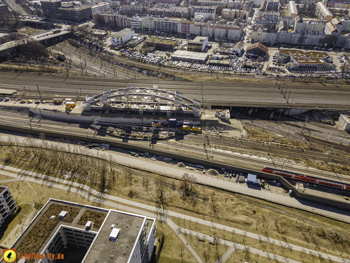 06.03.2021 - Paketposthalle und Hirschgarten