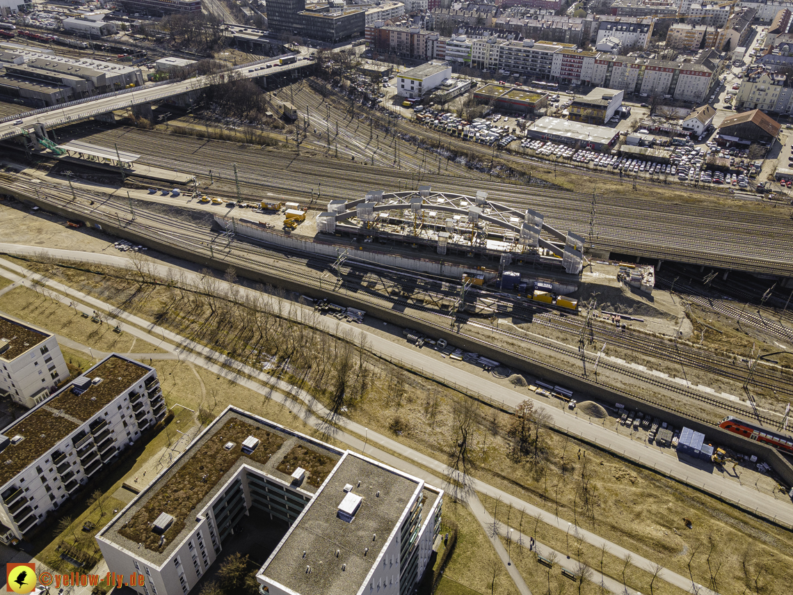 06.03.2021 - Paketposthalle und Hirschgarten