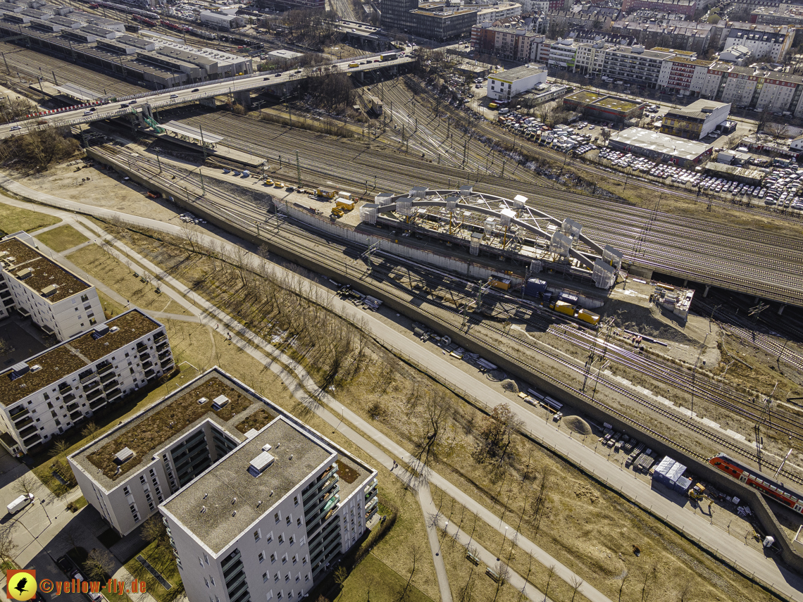 06.03.2021 - Paketposthalle und Hirschgarten