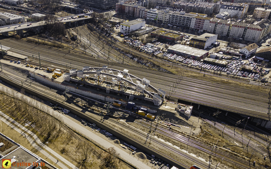 06.03.2021 - Paketposthalle und Hirschgarten