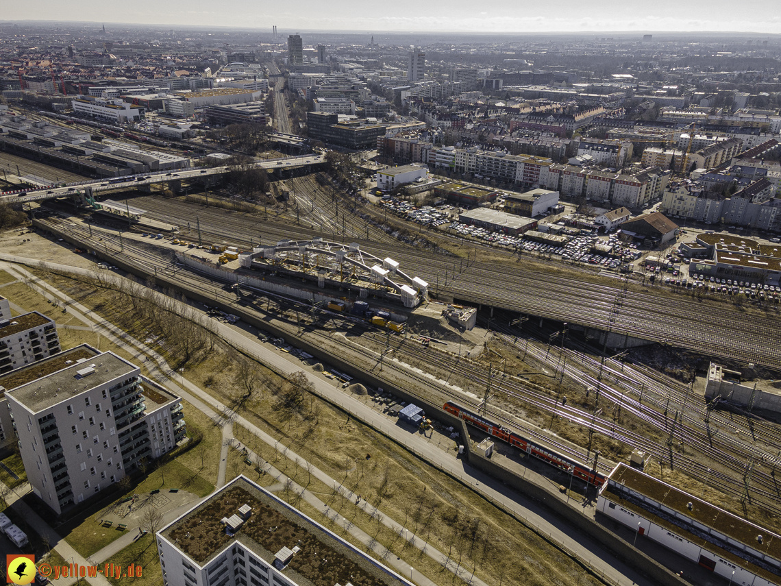 06.03.2021 - Paketposthalle und Hirschgarten