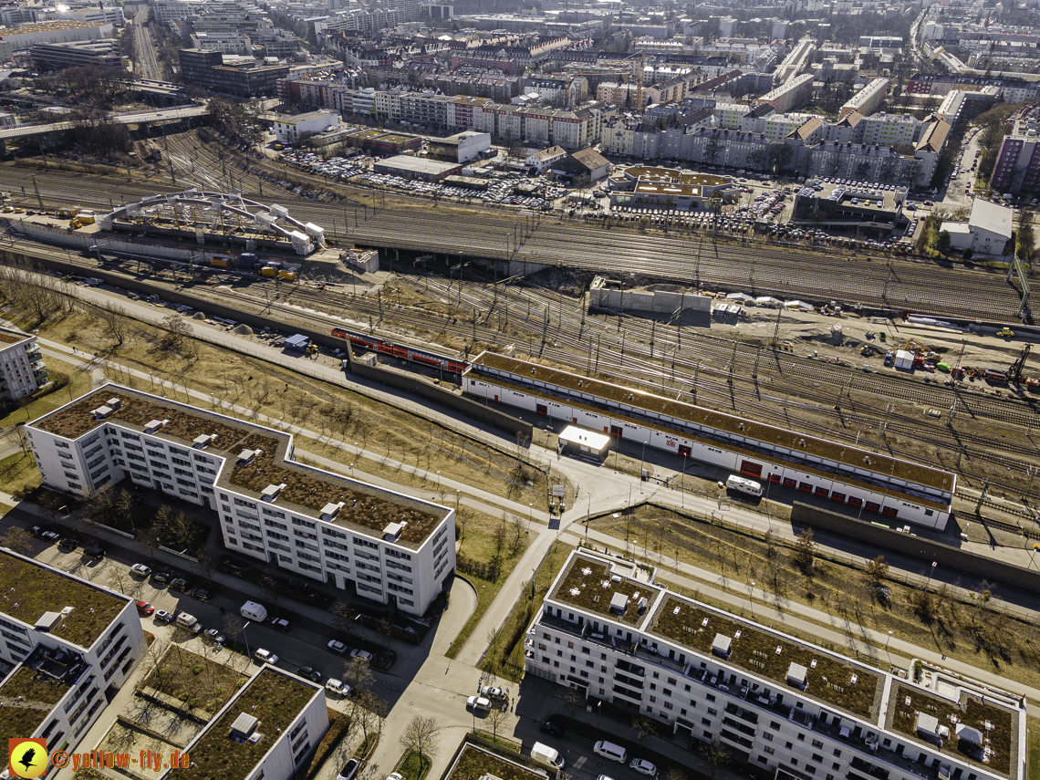 06.03.2021 - Paketposthalle und Hirschgarten