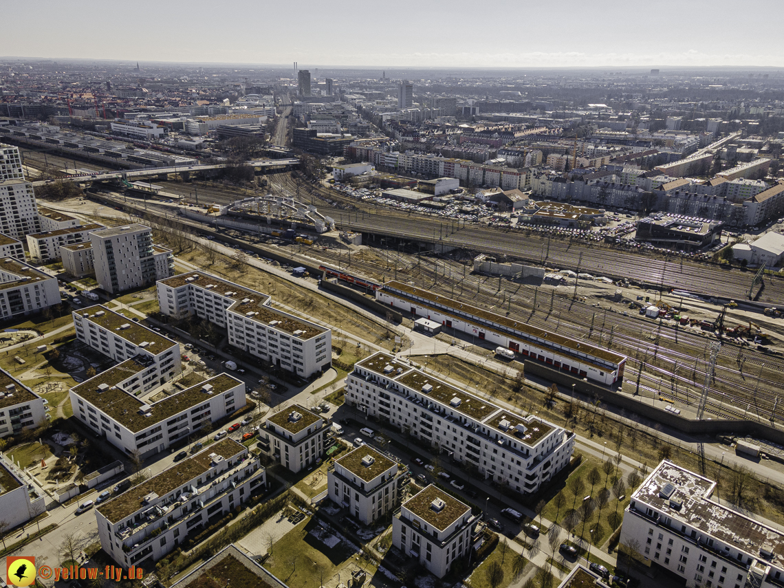 06.03.2021 - Paketposthalle und Hirschgarten