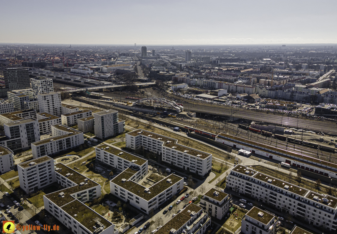 06.03.2021 - Paketposthalle und Hirschgarten