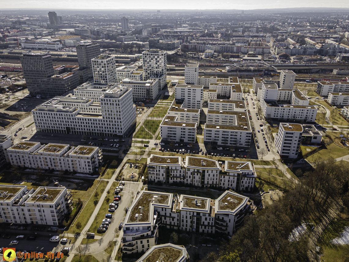 06.03.2021 - Paketposthalle und Hirschgarten