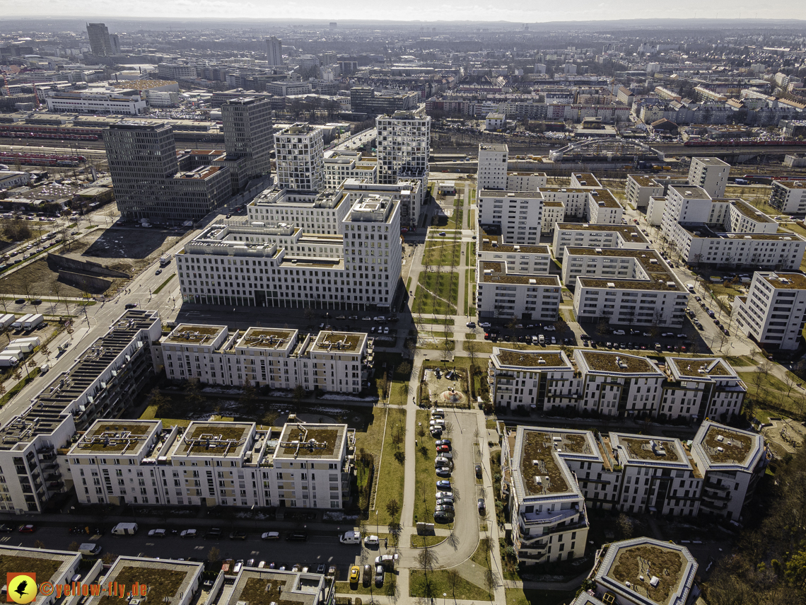 06.03.2021 - Paketposthalle und Hirschgarten