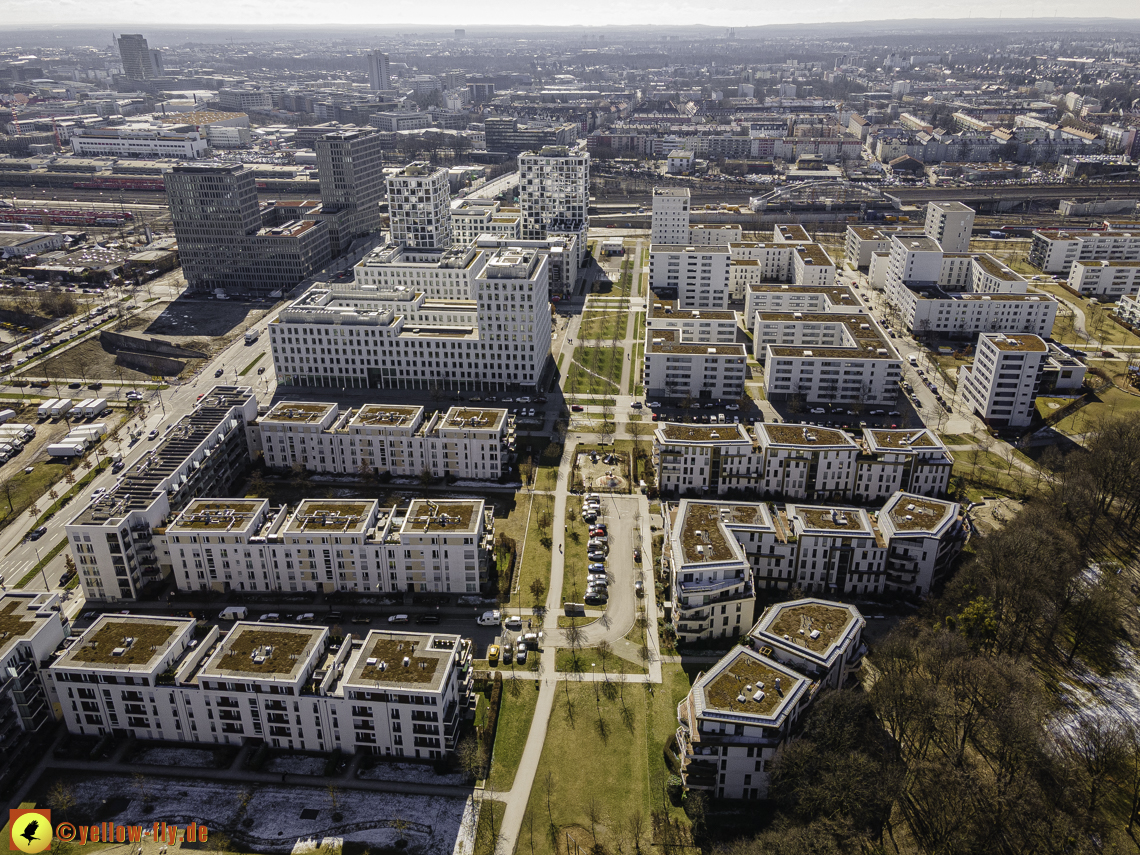 06.03.2021 - Paketposthalle und Hirschgarten