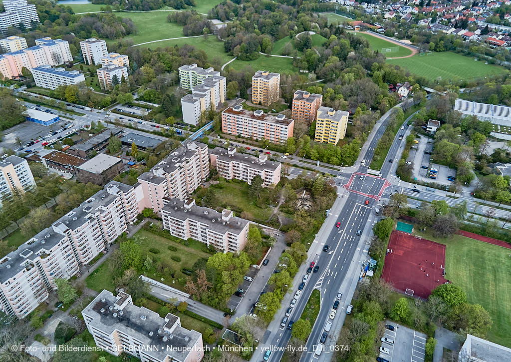 04.05.2021 - Quiddestrasse - Ecke Albert-Schweitzer-Strasse-in-Neuperlach