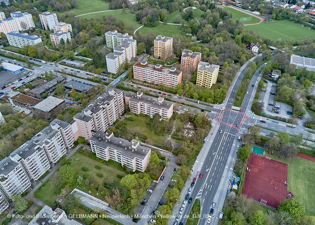 04.05.2021 - Quiddestrasse - Ecke Albert-Schweitzer-Strasse-in-Neuperlach