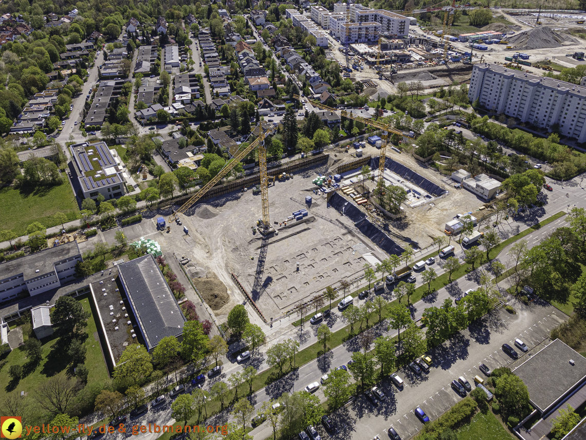 09.05.2021 - Baustelle Grundschule am Karl-MArx-Ring in Neuperlach