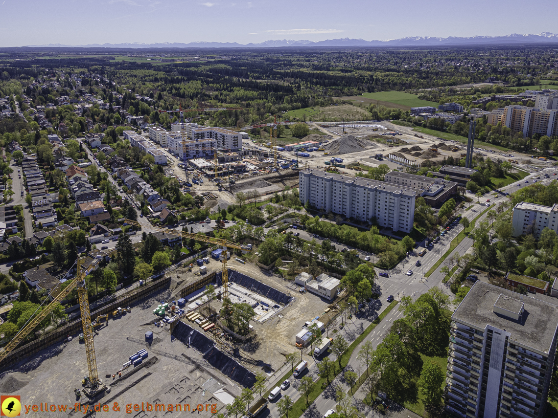 09.05.2021 - Baustelle Grundschule am Karl-MArx-Ring in Neuperlach