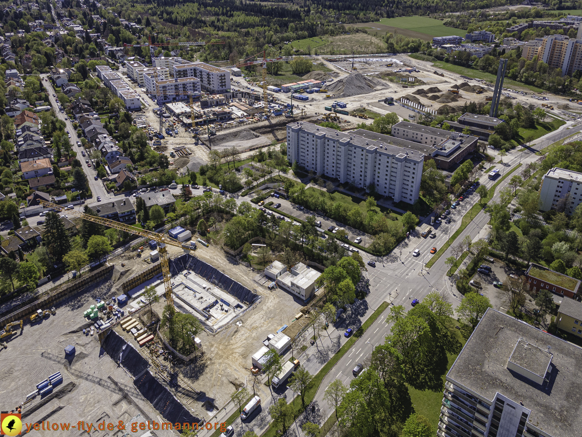 09.05.2021 - Baustelle Grundschule am Karl-MArx-Ring in Neuperlach