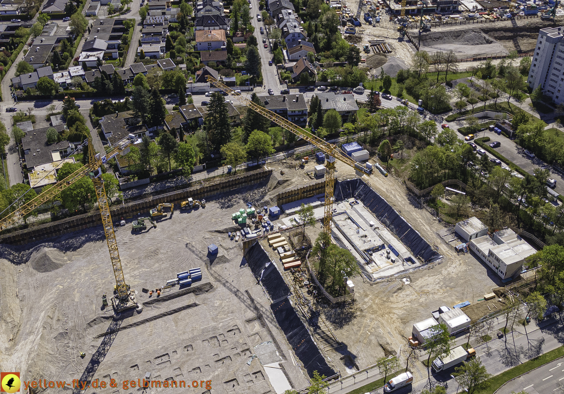 09.05.2021 - Baustelle Grundschule am Karl-MArx-Ring in Neuperlach