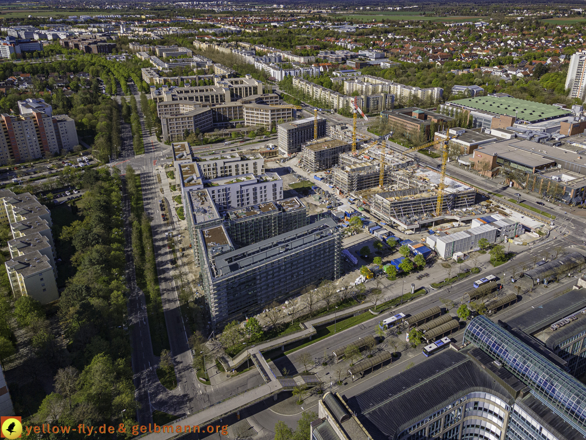 09.05.2021 - Baustelle Loge und Perlach-Plaza in_Neuperlach