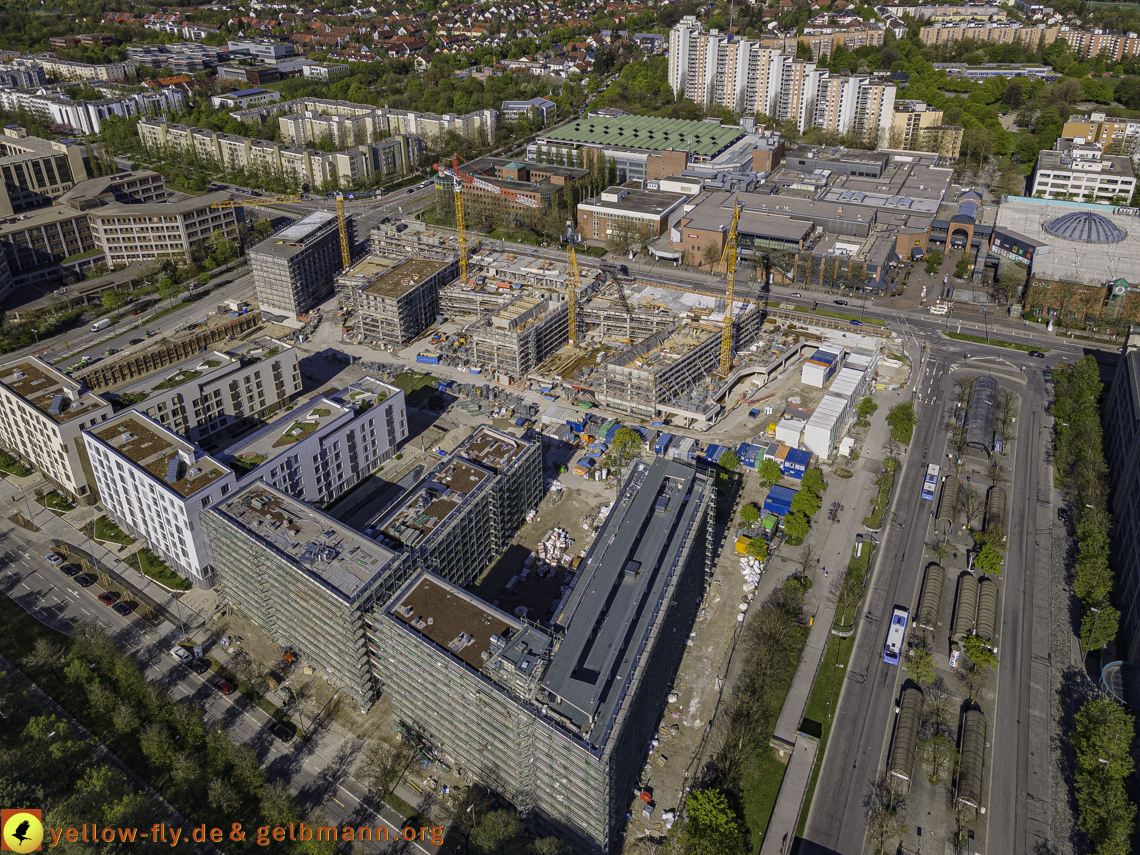 09.05.2021 - Baustelle Loge und Perlach-Plaza in_Neuperlach