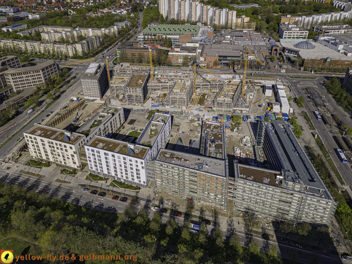 09.05.2021 - Baustelle Loge und Perlach-Plaza in_Neuperlach