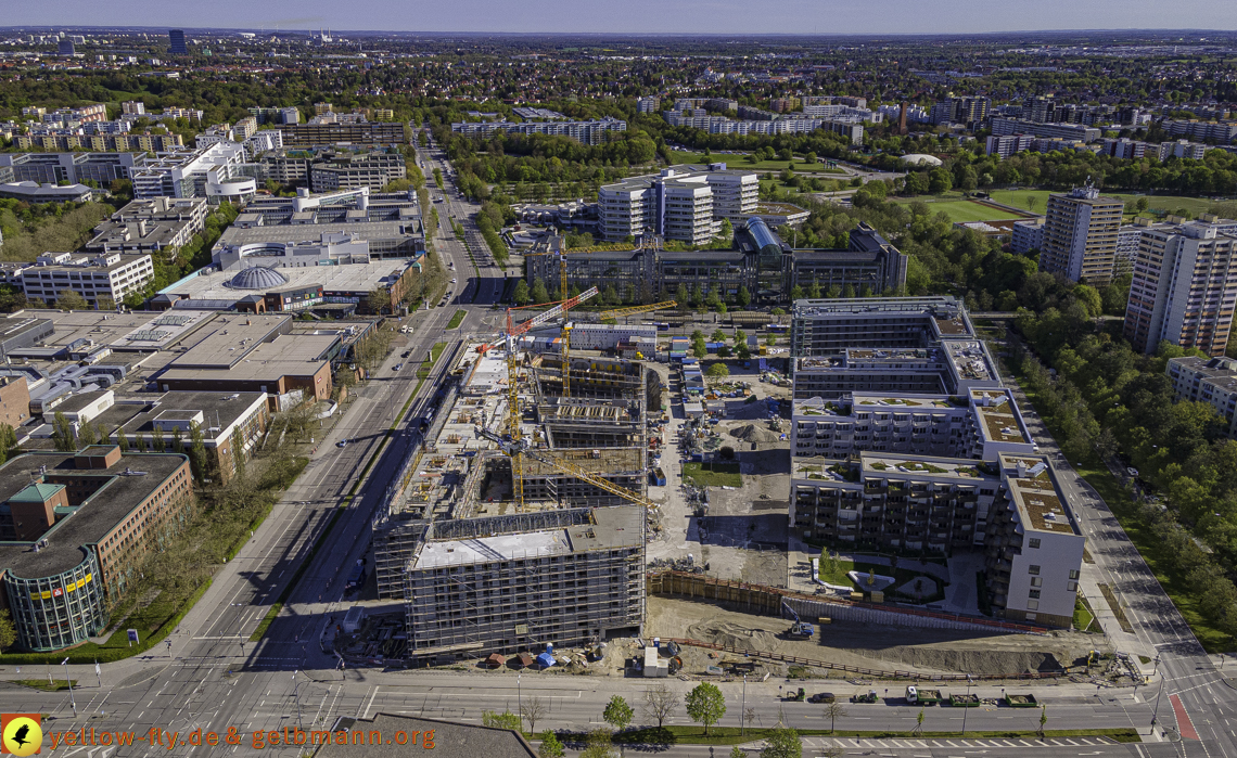 09.05.2021 - Baustelle Loge und Perlach-Plaza in_Neuperlach
