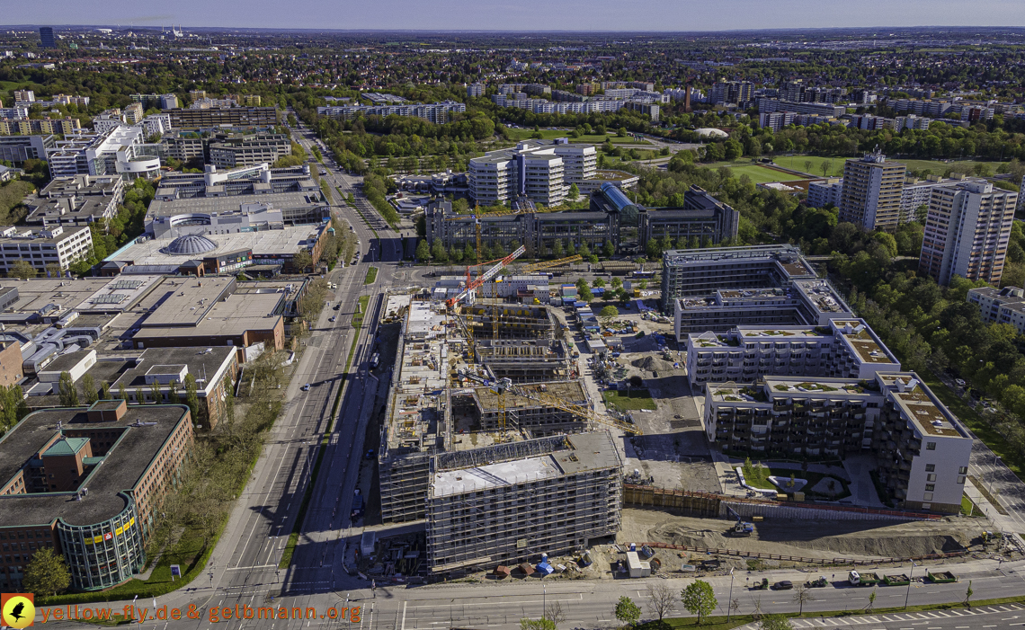 09.05.2021 - Baustelle Loge und Perlach-Plaza in_Neuperlach