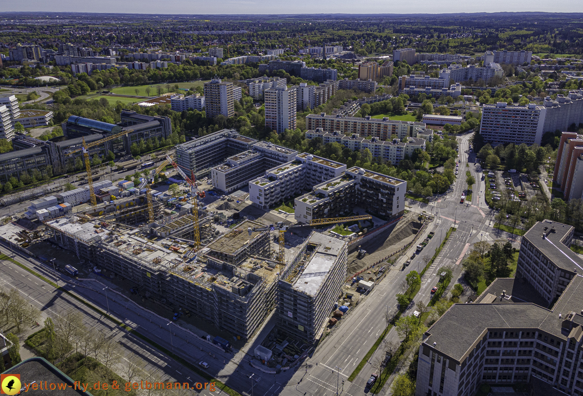 09.05.2021 - Baustelle Loge und Perlach-Plaza in_Neuperlach