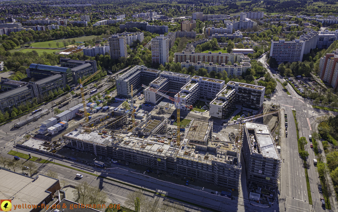 09.05.2021 - Baustelle Loge und Perlach-Plaza in_Neuperlach