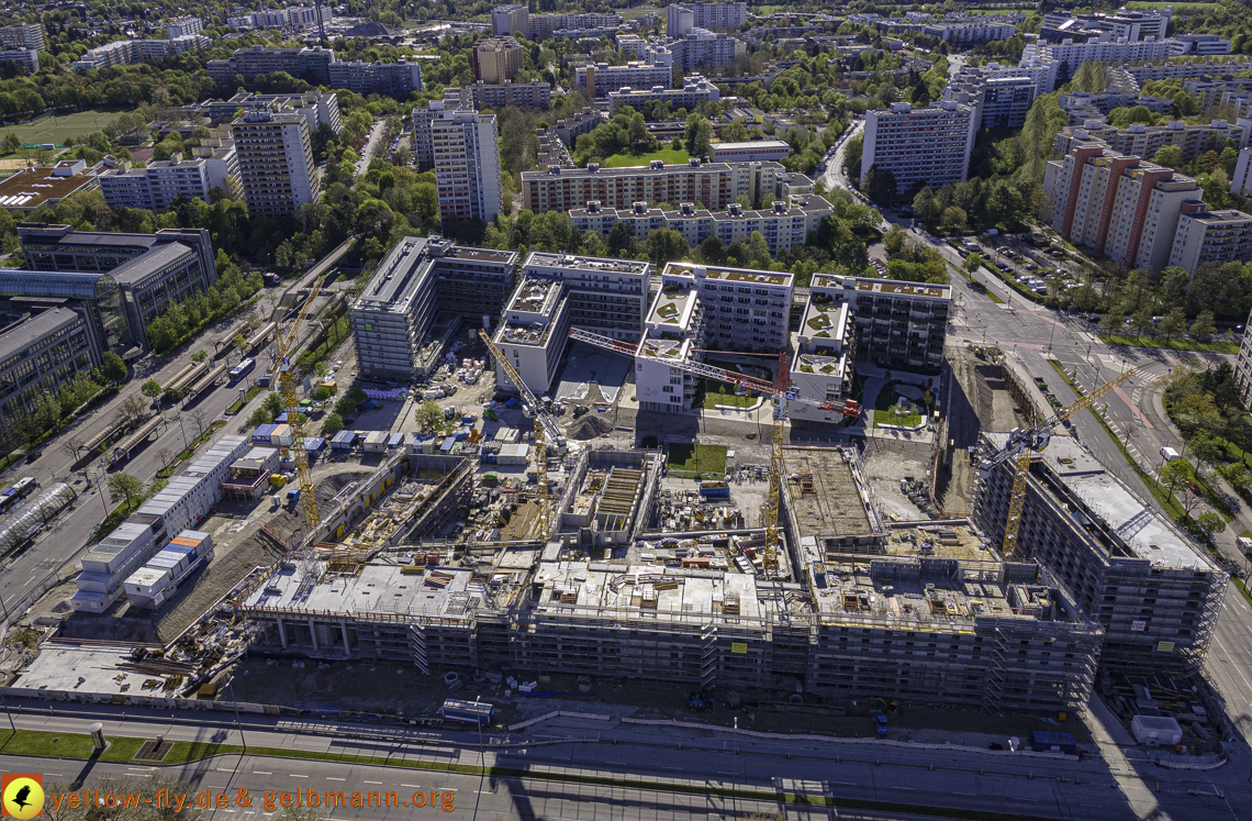 09.05.2021 - Baustelle Loge und Perlach-Plaza in_Neuperlach