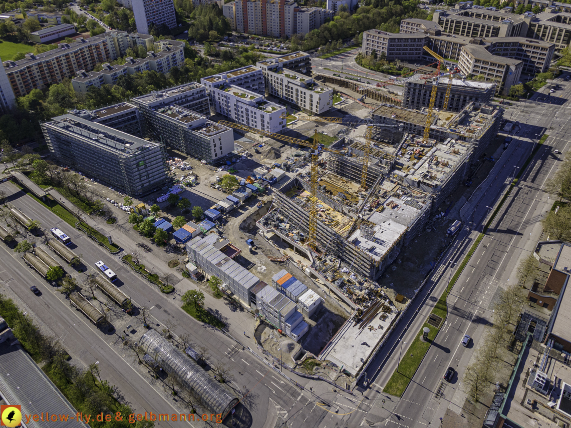 09.05.2021 - Baustelle Loge und Perlach-Plaza in_Neuperlach