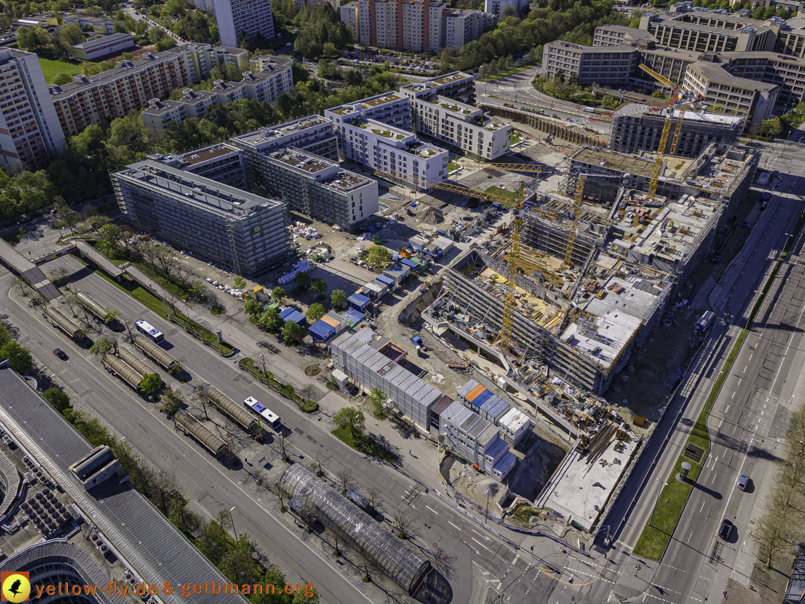 09.05.2021 - Baustelle Loge und Perlach-Plaza in_Neuperlach